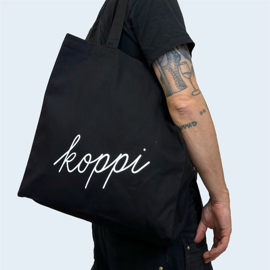 Koppi Large Tote Bag -Merch - Koppi Roasters