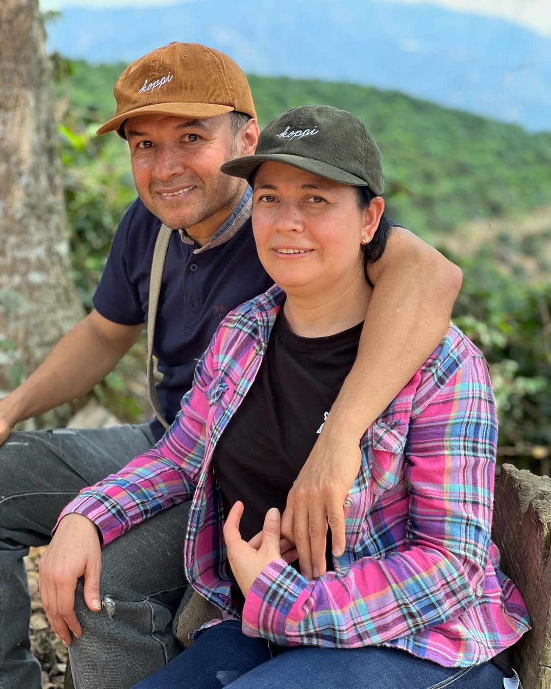 Sandra Milena Mora and Hector Coy, Finca El Porvenir, Palestina, Huila